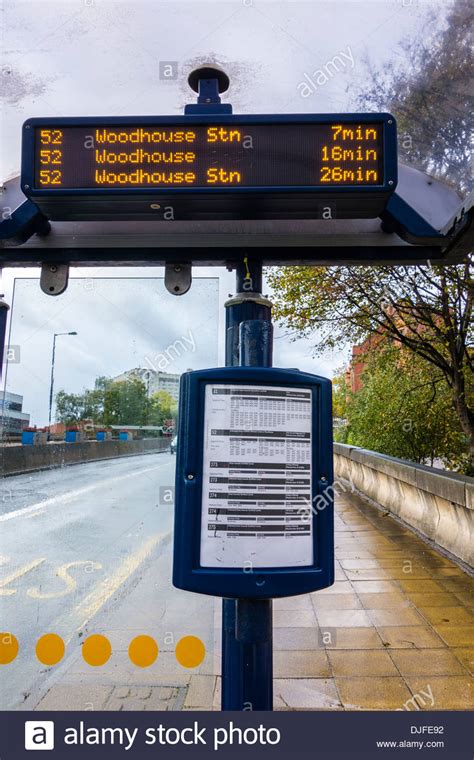 Timetable and bus stop information 